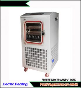 Jual Mesin freeze dryer berkualitas MNPV-10FD pemanas listrik